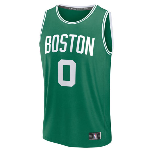Jayson Tatum Boston Celtics Fanatics Fast Break Player Replica Jersey - Icon Edition - Kelly Green