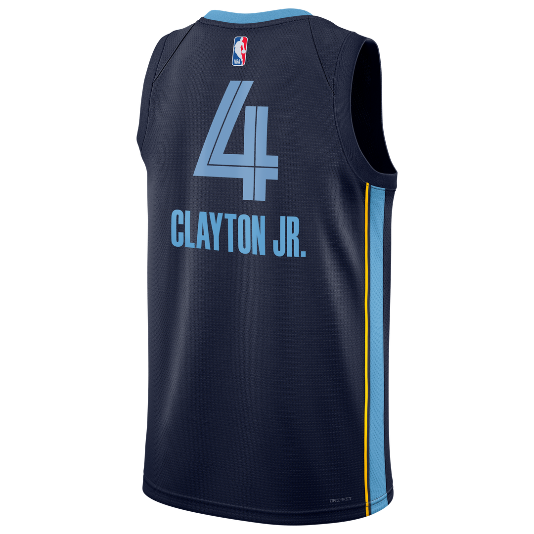 Walter Clayton Jr. Memphis Grizzlies Nike Unisex Swingman Jersey - Icon Edition - Navy