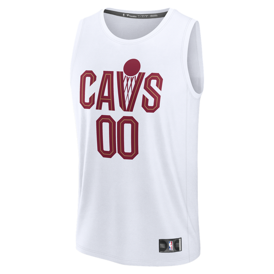 Cleveland Cavaliers Fanatics Fast Break Custom Jersey - Icon Edition - White