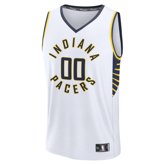 Indiana Pacers Fanatics Fast Break Custom Jersey - Icon Edition - White