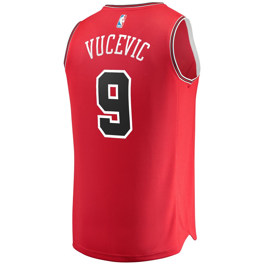 Nikola Vucevic Chicago Bulls Fanatics Youth Fast Break Replica Jersey - Icon Edition - Red