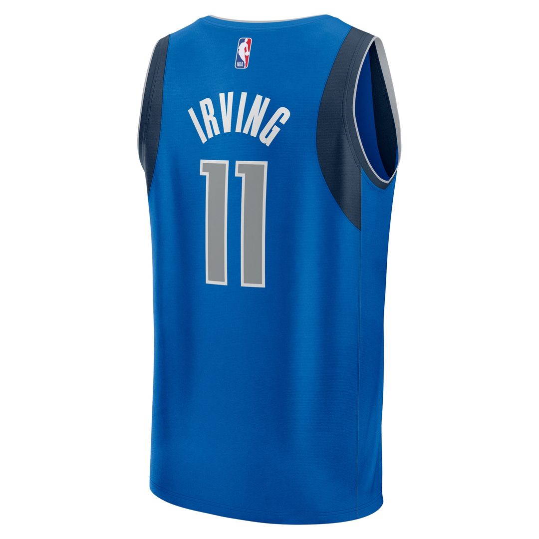 Kyrie Irving Dallas Mavericks Fanatics Fast Break Player Replica Jersey - Icon Edition - Blue