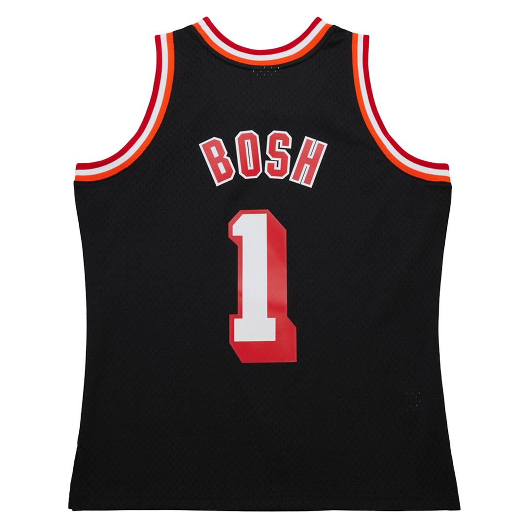 Chris Bosh Miami Heat Mitchell & Ness 2013/14 Hardwood Classics Swingman Jersey - Black
