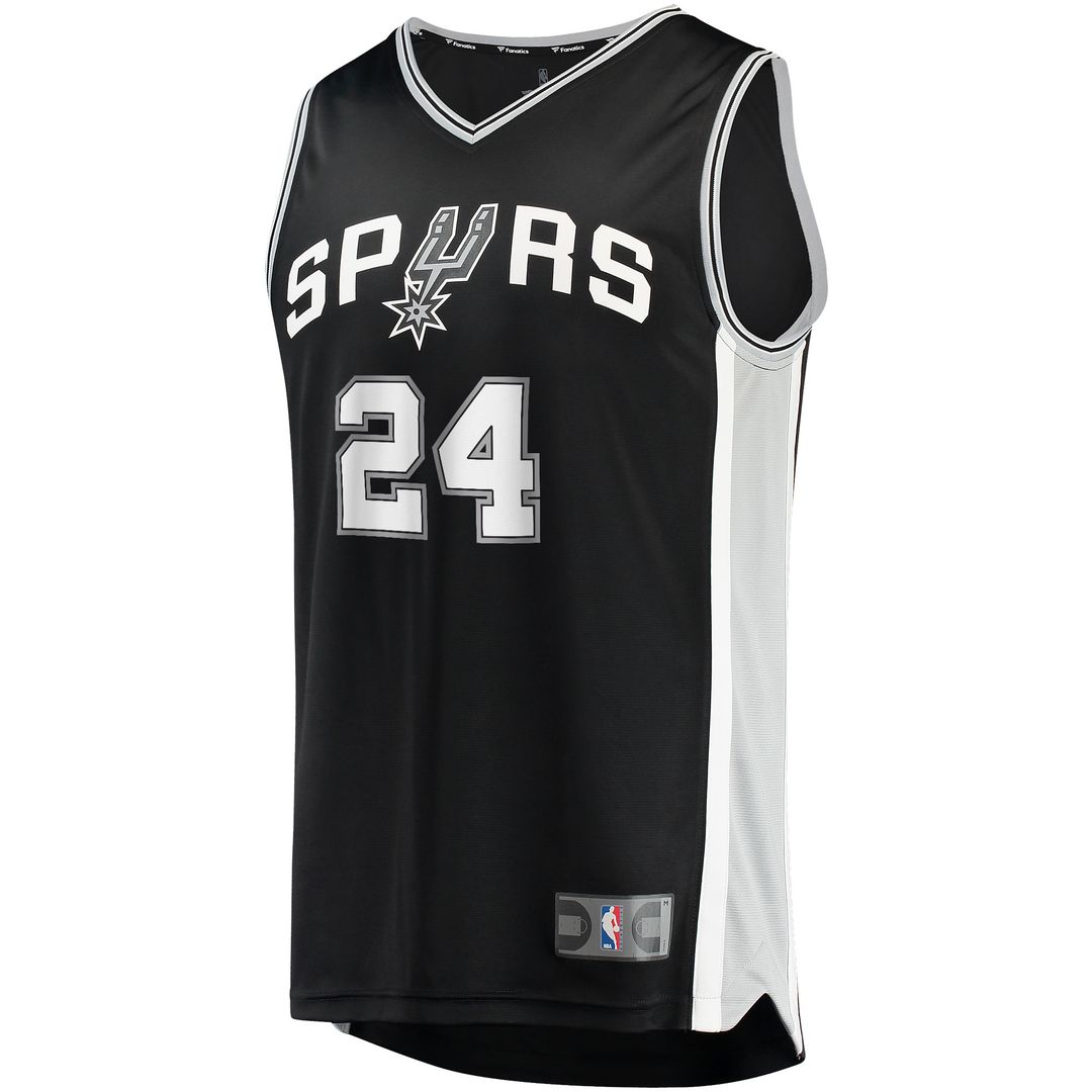 Devin Vassell San Antonio Spurs Fanatics Fast Break Replica Jersey - Icon Edition - Black