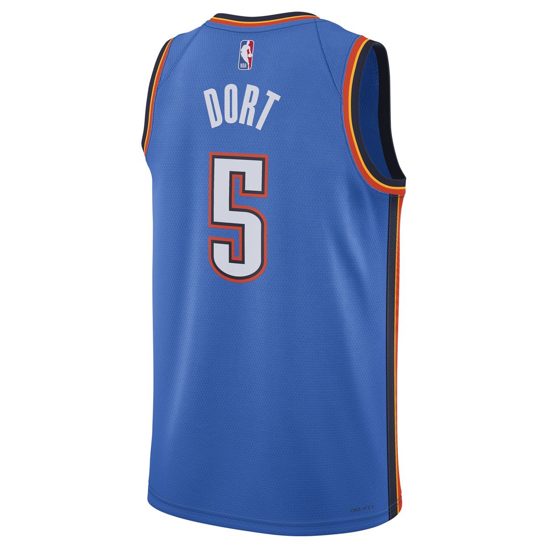 Luguentz Dort Oklahoma City Thunder Nike Unisex Player Swingman Jersey - Icon Edition - Blue