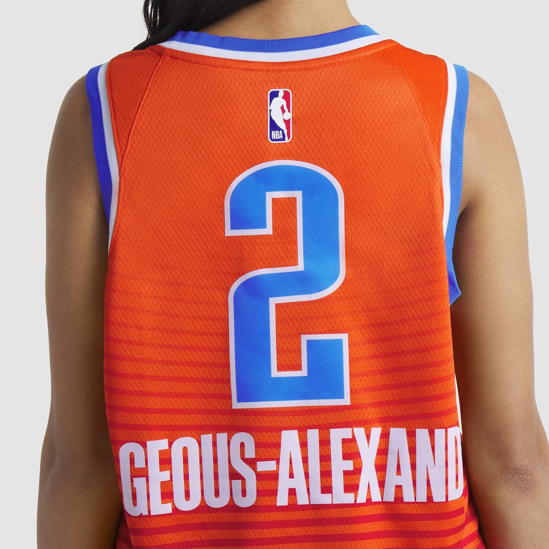 Shai Gilgeous - Alexander Oklahoma City Thunder Jordan Brand Unisex Swingman Jersey - Statement Edition - Orange