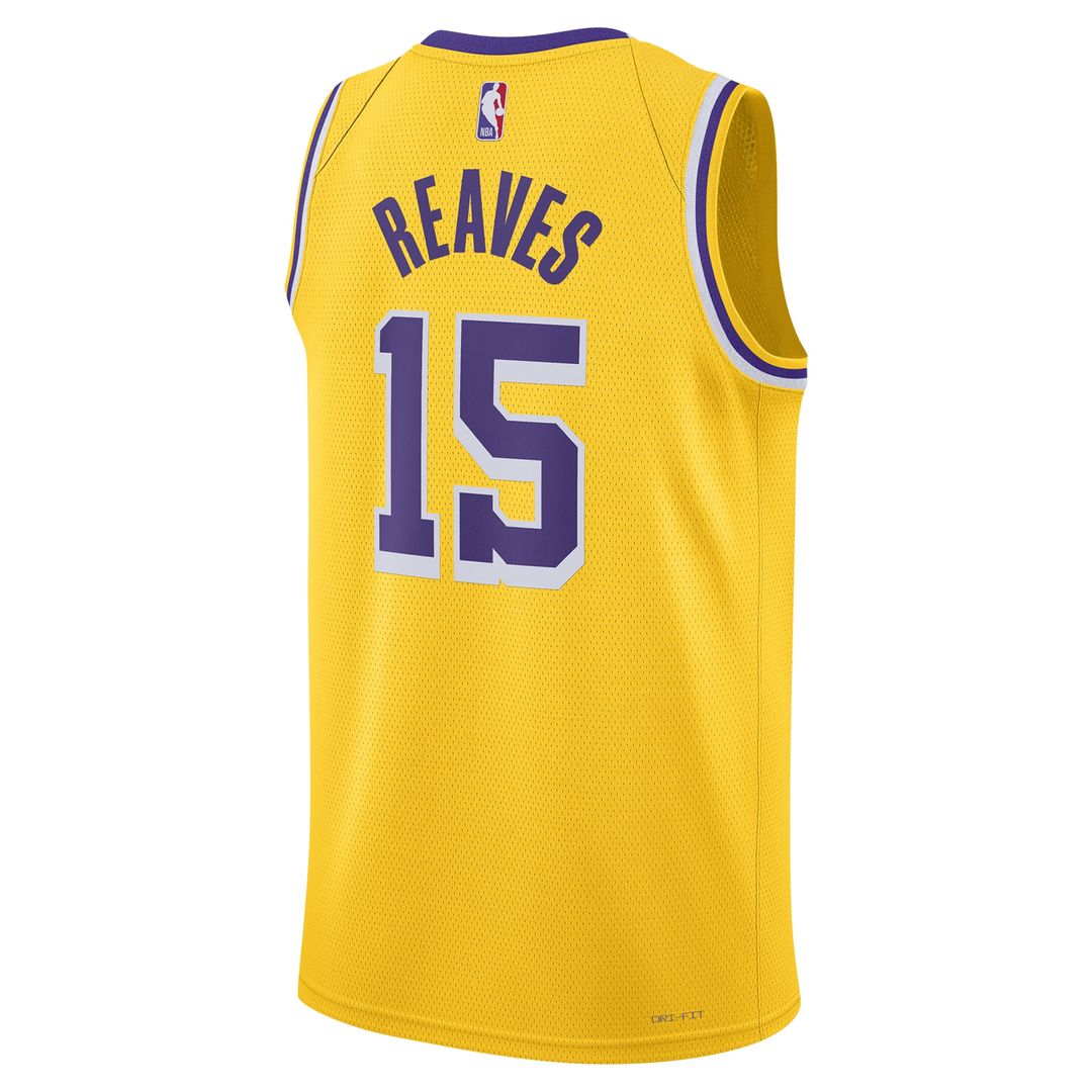Austin Reaves Los Angeles Lakers Nike Unisex Swingman Jersey - Icon Edition - Gold