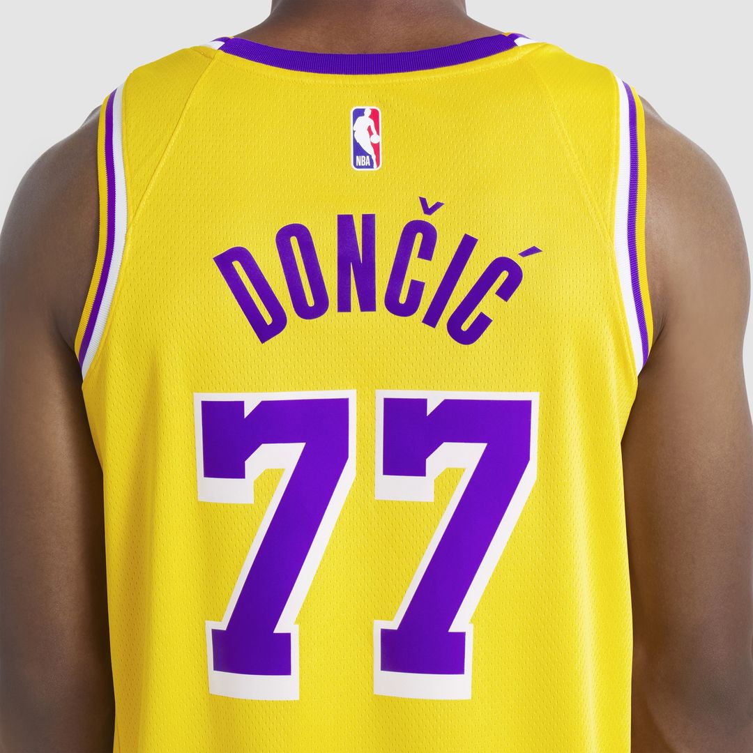 Luka Dončić Los Angeles Lakers Nike Unisex Swingman Jersey - Icon Edition - Gold