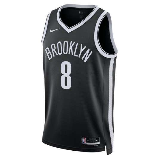 Egor Dëmin Brooklyn Nets Nike Unisex Swingman Jersey - Icon Edition - Black
