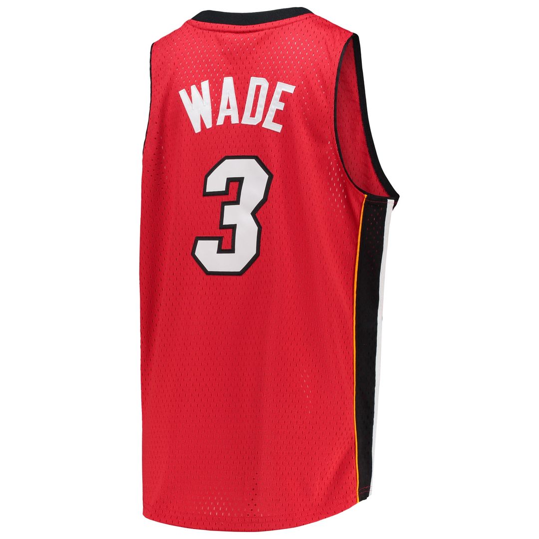 Dwyane Wade Miami Heat Mitchell & Ness Youth 2005/06 Hardwood Classics Swingman Jersey - Red