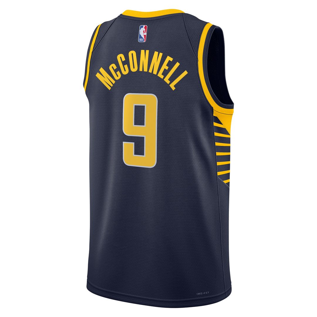 T.J. McConnell Indiana Pacers Nike Unisex Swingman Replica Jersey - Icon Edition - Navy