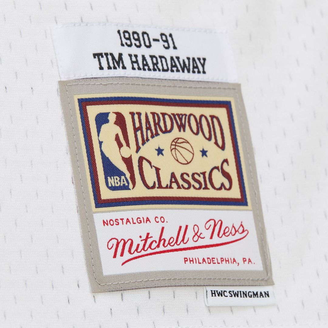Tim Hardaway Golden State Warriors Mitchell & Ness Hardwood Classics 1990/91 Swingman Jersey - White