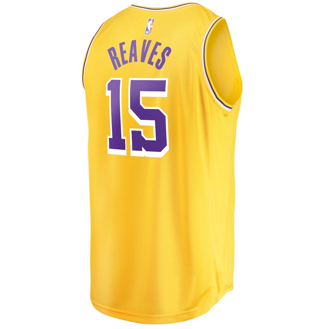 Austin Reaves Los Angeles Lakers Fanatics Fast Break Player Replica Jersey - Association Edition - White
