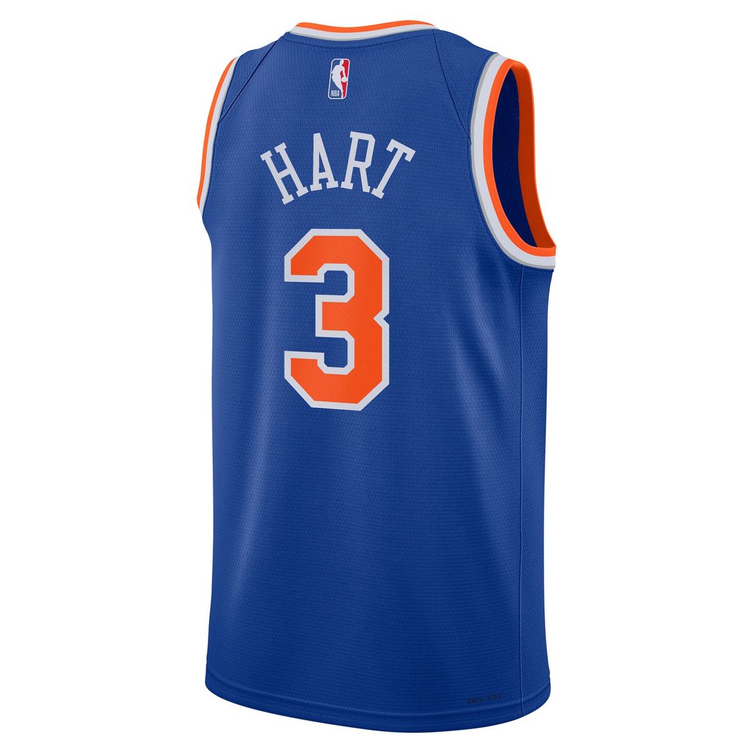 Josh Hart New York Knicks Nike Youth Swingman Jersey - Icon Edition - Blue