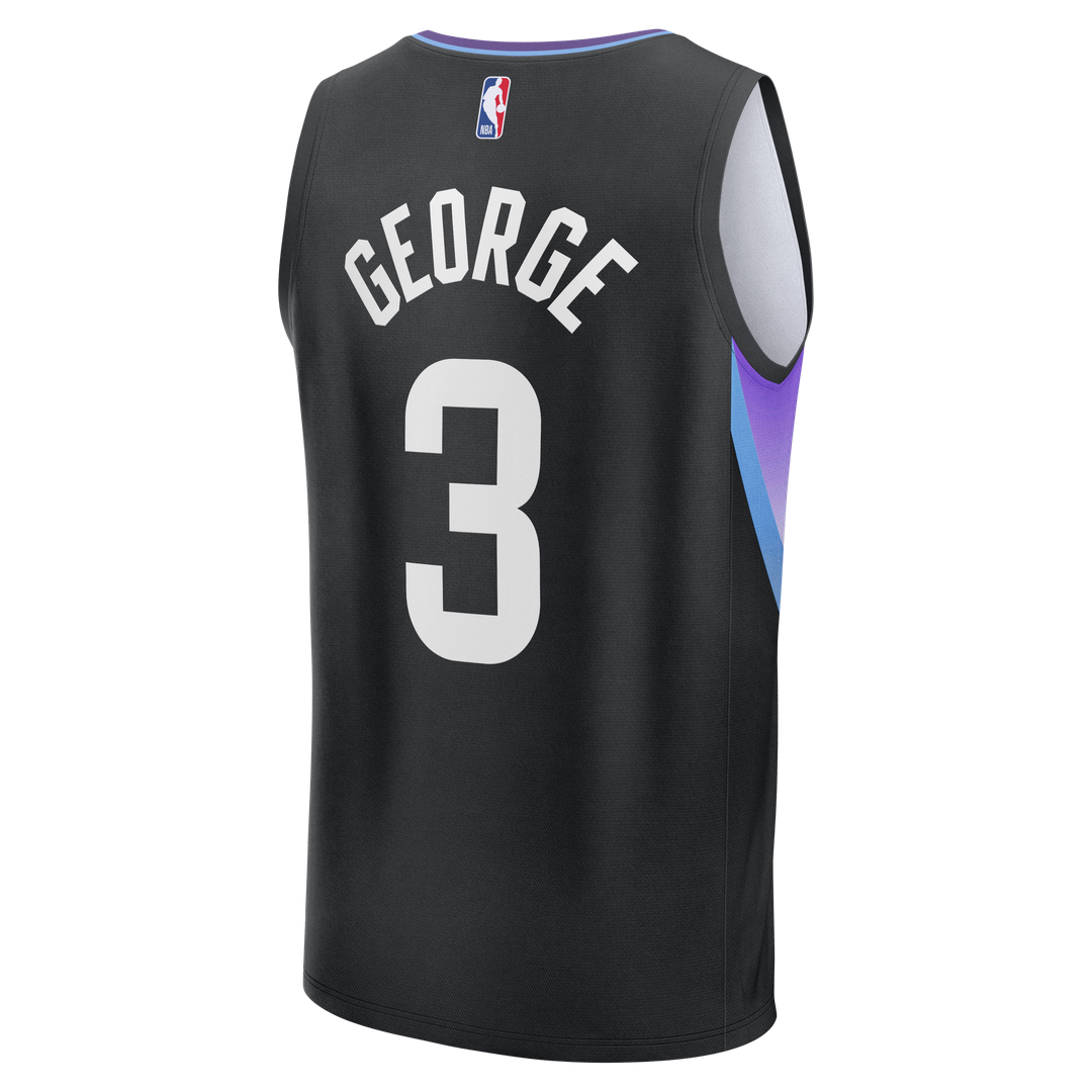 Keyonte George Utah Jazz Fanatics Fast Break Replica Jersey - Statement Edition - Black