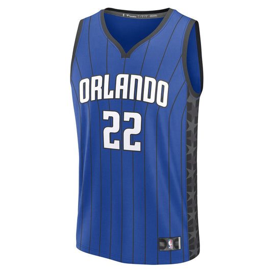 Franz Wagner Orlando Magic Fanatics Fast Break Player Replica Jersey - Statement Edition - Blue