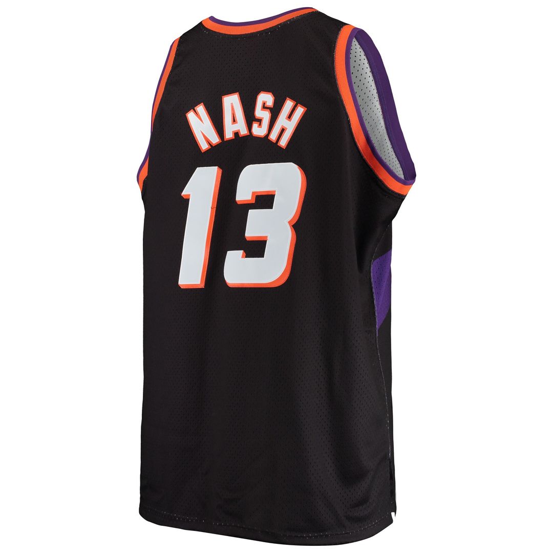 Steve Nash Phoenix Suns Mitchell & Ness Big & Tall Hardwood Classics 1996/97 Swingman Jersey - White