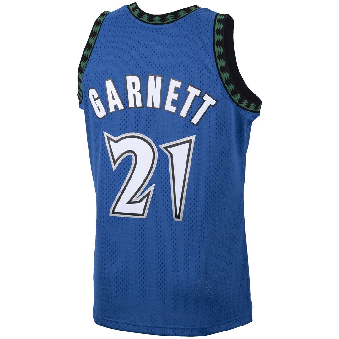 Kevin Garnett Minnesota Timberwolves Mitchell & Ness 2003/04 Hardwood Classics Swingman Jersey - Blue