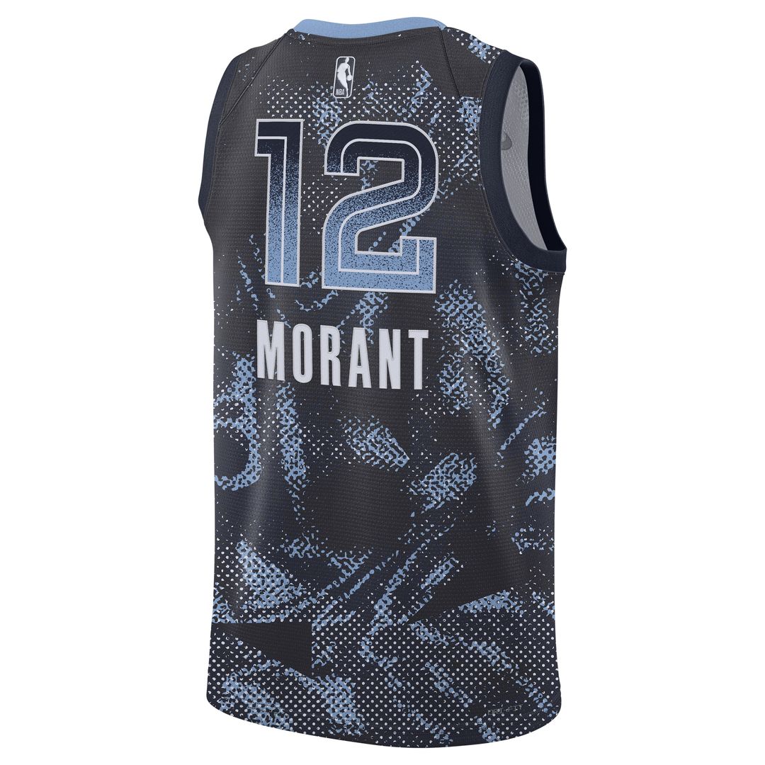 Ja Morant Memphis Grizzlies Nike Unisex 2025 Select Series Player Swingman Jersey - Navy