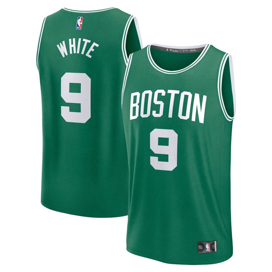 Derrick White Boston Celtics Fanatics Fast Break Player Replica Jersey - Icon Edition - Kelly Green