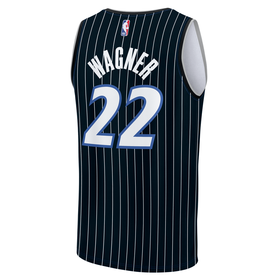 Franz Wagner Orlando Magic Fanatics Youth Fast Break Jersey - Statement Edition - Black