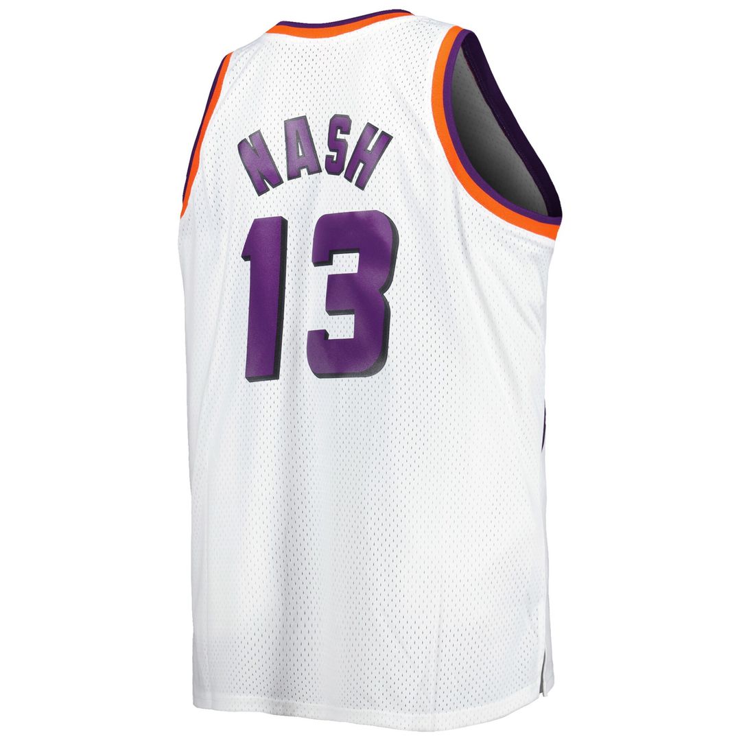 Steve Nash Phoenix Suns Mitchell & Ness 1996/97 Big & Tall Hardwood Classics Swingman Jersey - Black