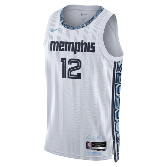 Ja Morant Memphis Grizzlies Nike Unisex 2025/26 Swingman Jersey - White - City Edition