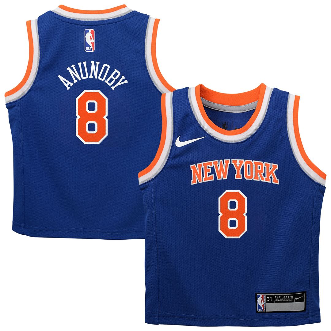 OG Anunoby New York Knicks Nike Preschool Swingman Swingman Jersey - Icon Edition - Blue