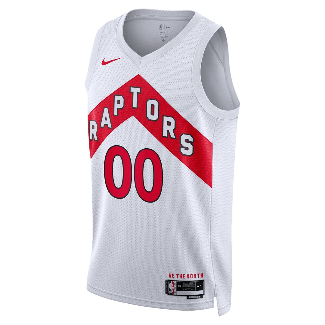Toronto Raptors Nike Unisex Swingman Custom Jersey White - Association Edition