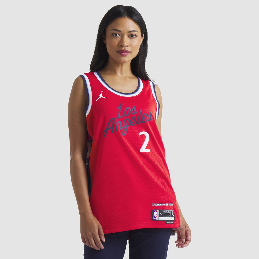 Kawhi Leonard LA Clippers Jordan Brand Unisex 2024/25 Swingman Jersey - Statement Edition - Red