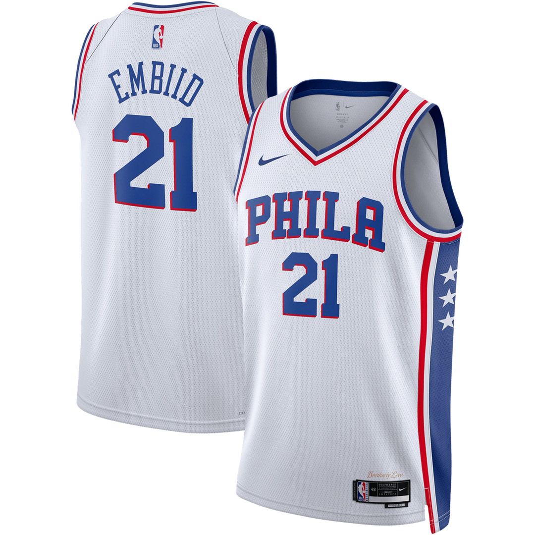 Joel Embiid Philadelphia 76ers Nike Unisex Swingman Jersey - Icon Edition - Royal
