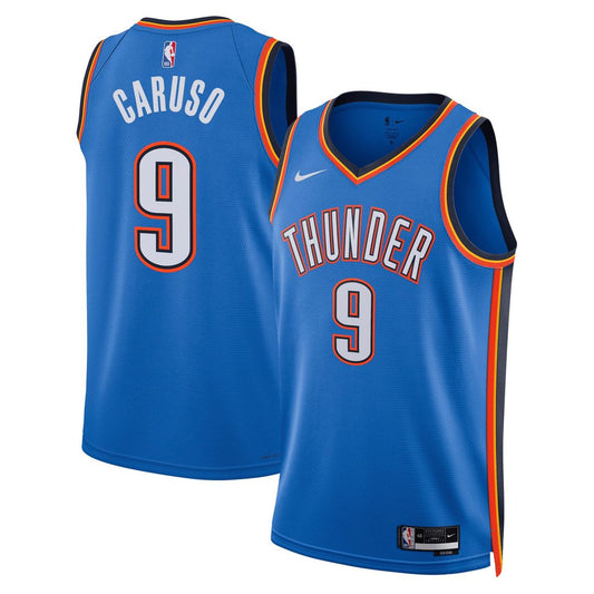 Alex Caruso Oklahoma City Thunder Nike Unisex Swingman Jersey - Icon Edition - Blue