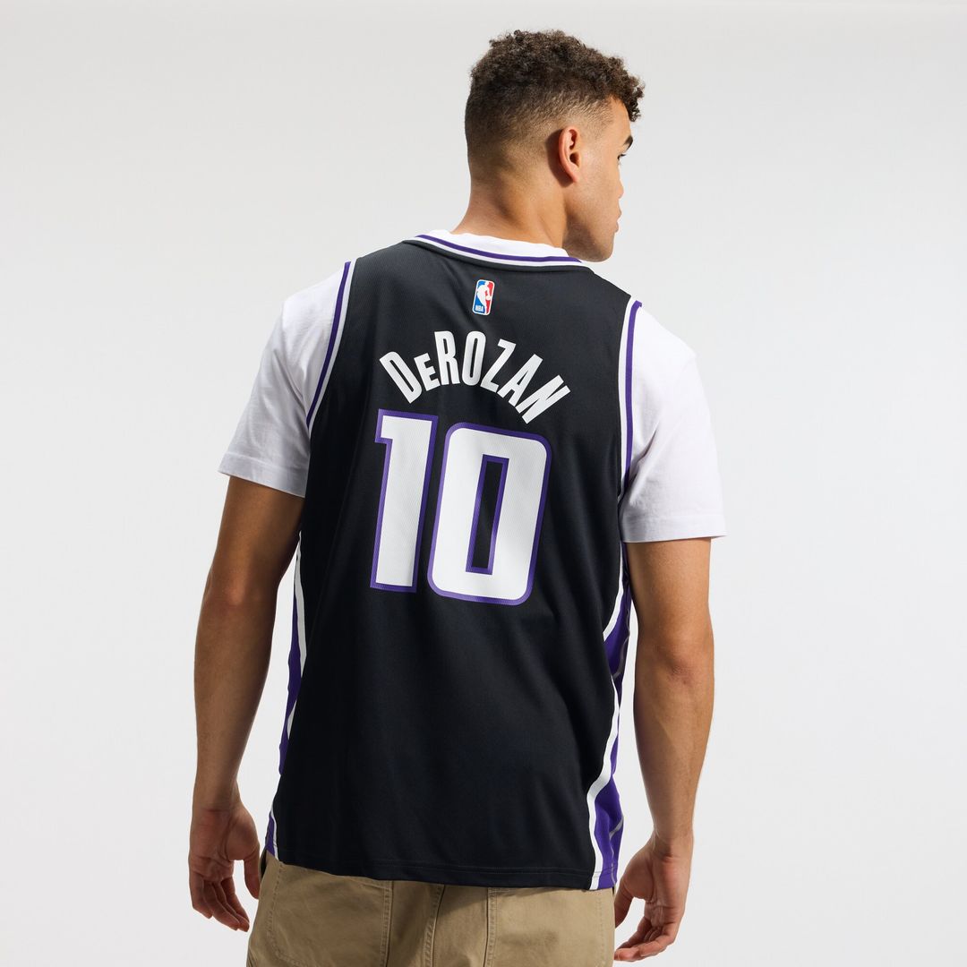 DeMar DeRozan Sacramento Kings Fanatics Fast Break Player Replica Jersey - Icon Edition - Black