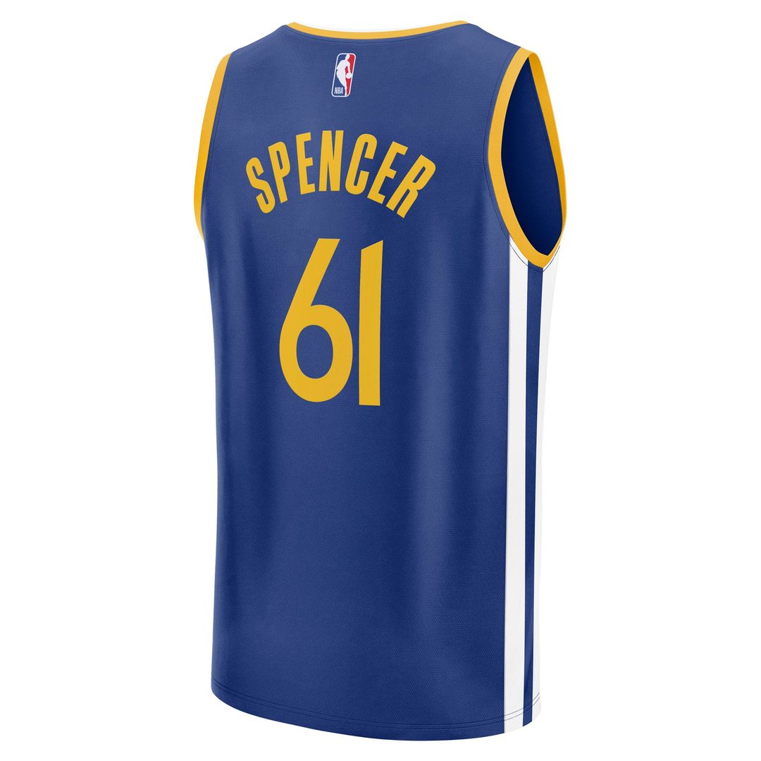 Pat Spencer Golden State Warriors Fanatics Fast Break Player Replica Jersey - Icon Edition - Royal