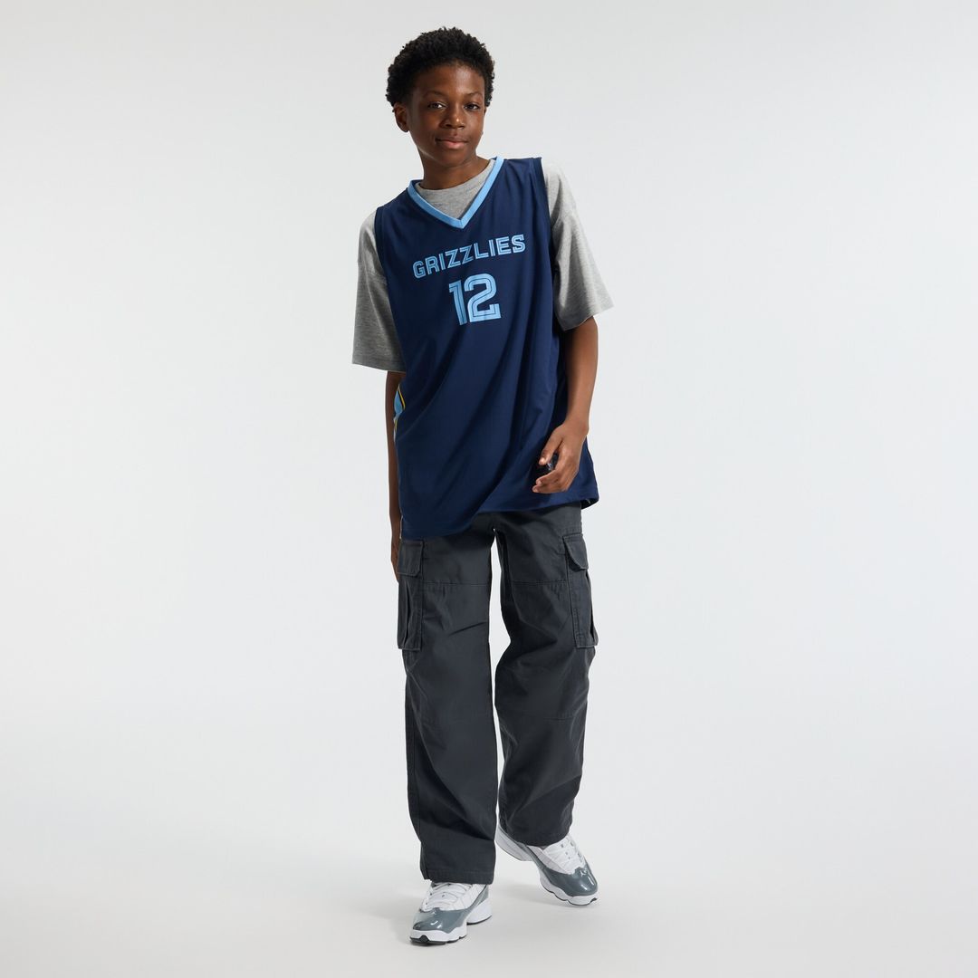 Ja Morant Memphis Grizzlies Fanatics Youth Fast Break Player Replica Jersey - Icon Edition - Navy