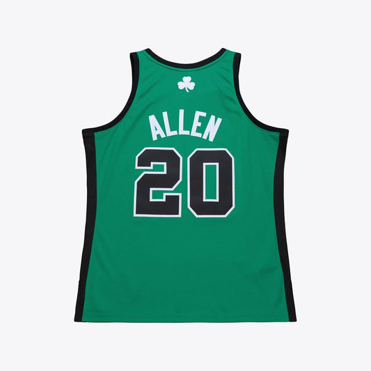 Ray Allen Boston Celtics Mitchell & Ness 2007 - 08 Hardwood Classics Authentic Jersey - Kelly Green