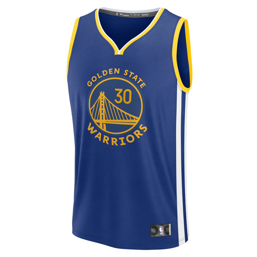 Stephen Curry Golden State Warriors Fanatics Fast Break Replica Jersey - Icon Edition - Royal