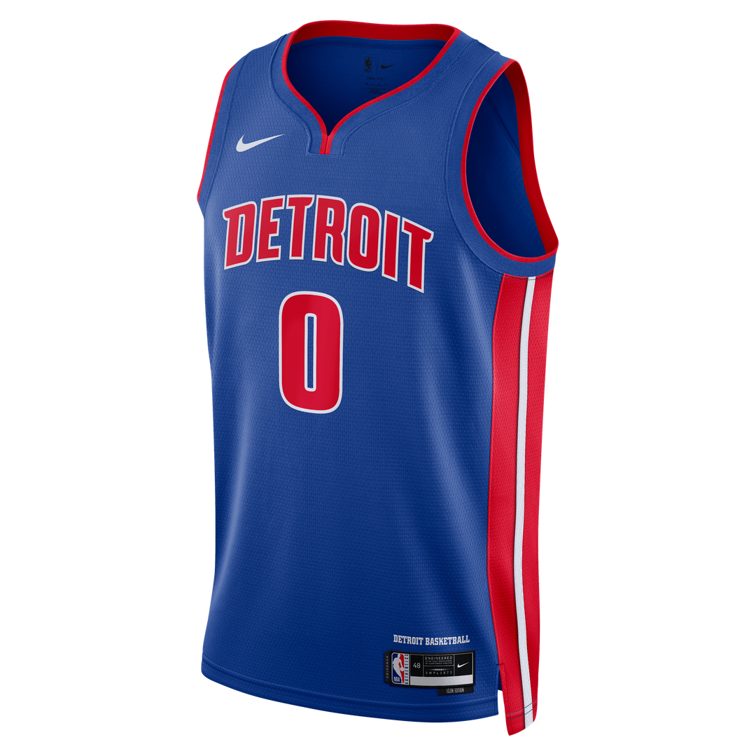 Jalen Duren Detroit Pistons Nike Unisex Swingman Jersey - Icon Edition - Blue