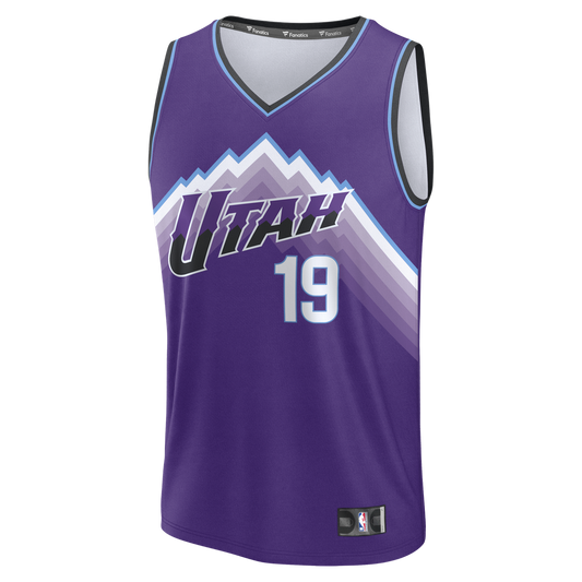 Ace Bailey Utah Jazz Fanatics Fast Break Replica Jersey - Purple - Icon Edition