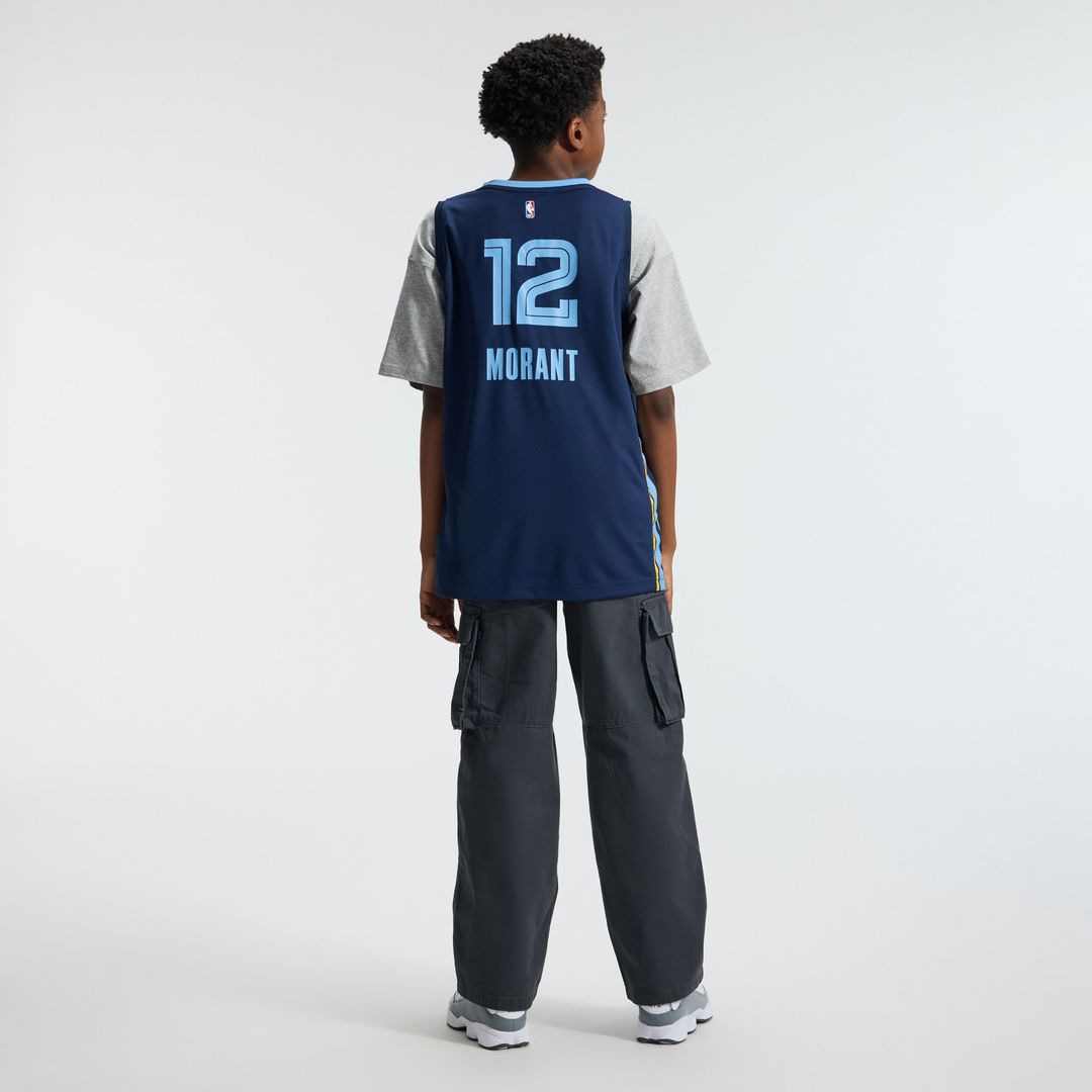 Ja Morant Memphis Grizzlies Fanatics Youth Fast Break Player Replica Jersey - Icon Edition - Navy