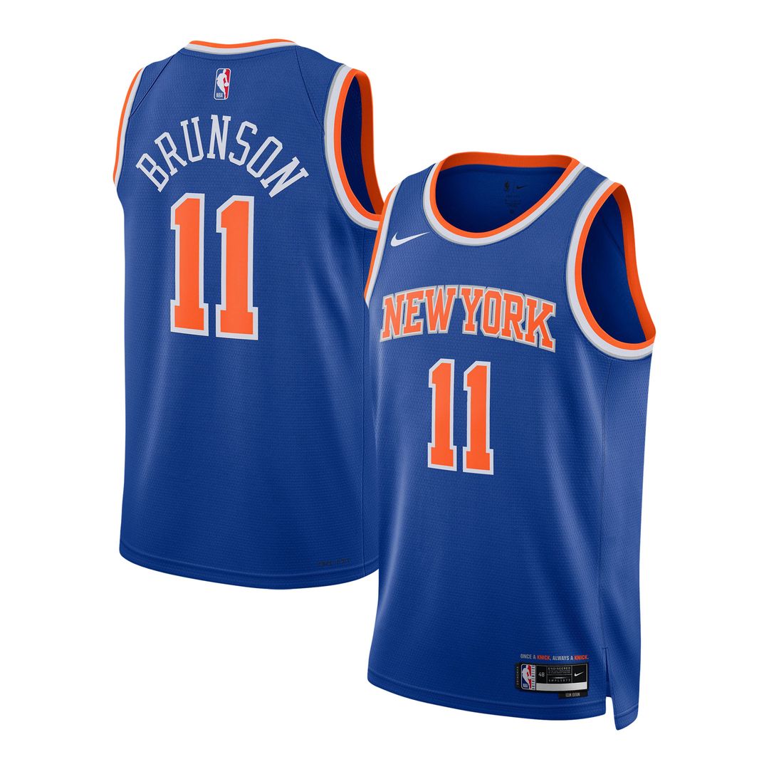Jalen Brunson New York Knicks Nike Unisex Swingman Jersey - Association Edition - White