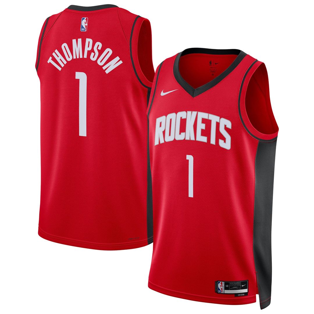 Amen Thompson Houston Rockets Nike Unisex Player Swingman Jersey - Icon Edition - Red