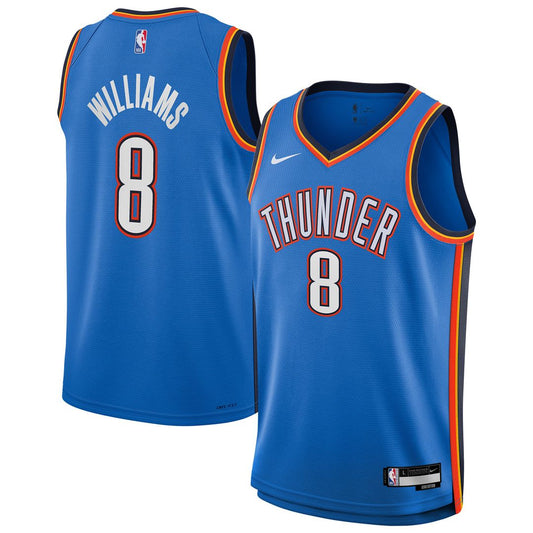 Jalen Williams Oklahoma City Thunder Nike Youth Swingman Jersey - Icon Edition - Blue