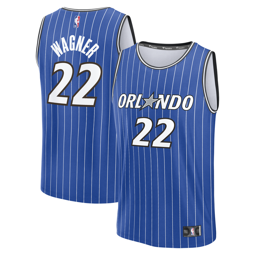 Franz Wagner Orlando Magic Fanatics Fast Break Player Replica Jersey - Icon Edition - Blue