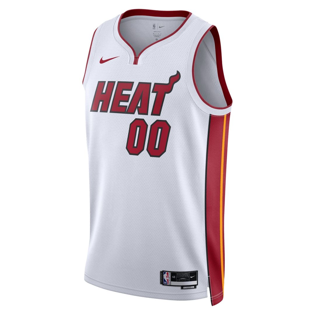 Miami Heat Nike Unisex Swingman Custom Jersey Black - Icon Edition