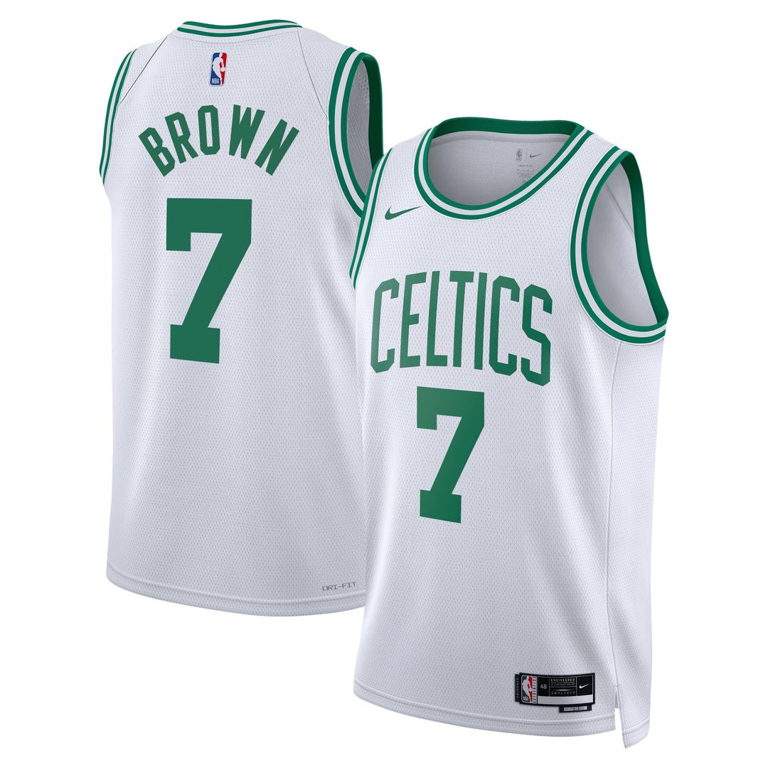 Jaylen Brown Boston Celtics Nike Unisex Swingman Jersey - Association Edition - White