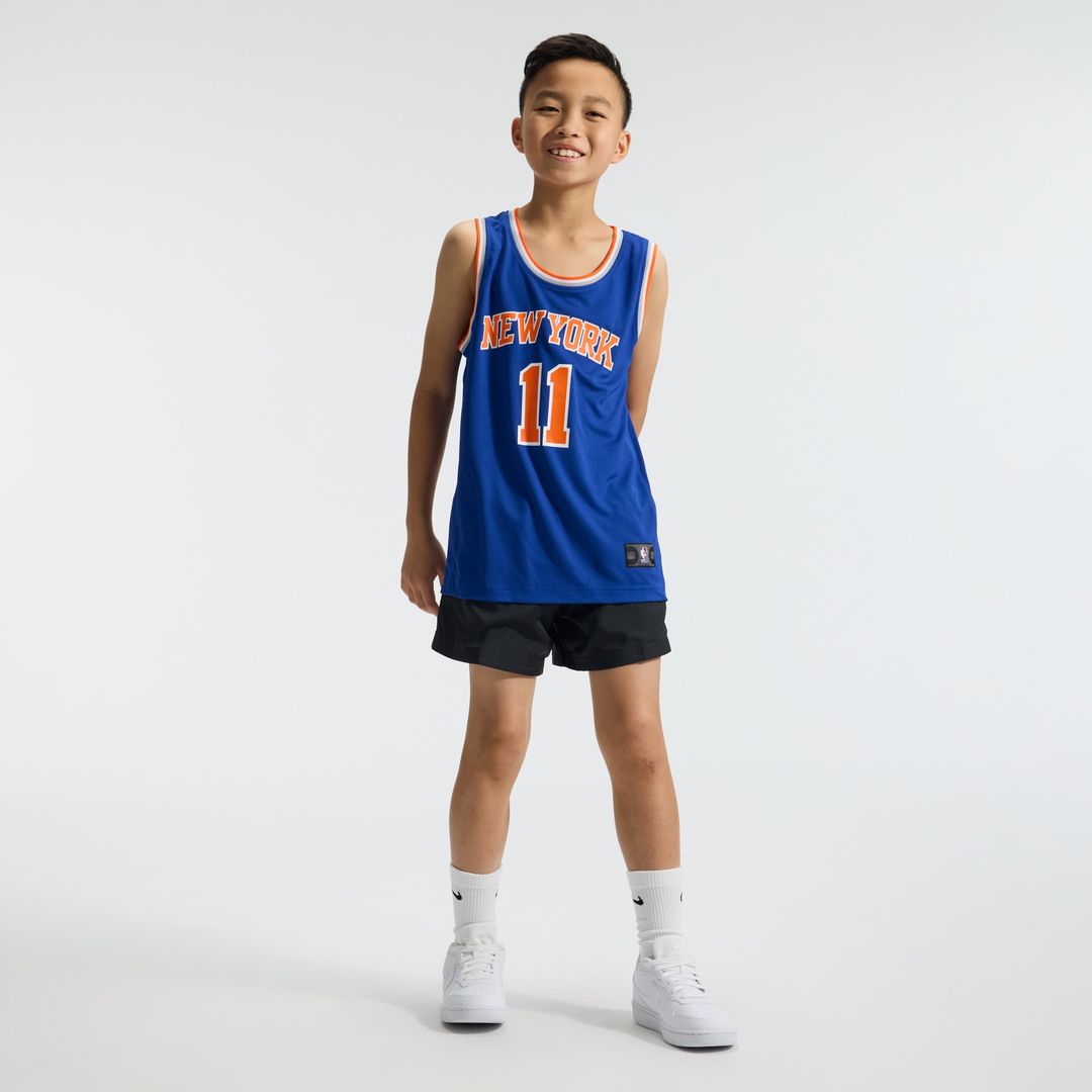 Jalen Brunson New York Knicks Fanatics Youth Fast Break Player Replica Jersey - Icon Edition - Blue