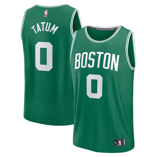 Jayson Tatum Boston Celtics Fanatics Youth Fast Break Player Replica Jersey - Icon Edition - Kelly Green