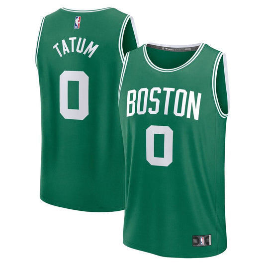 Jayson Tatum Boston Celtics Fanatics Fast Break Player Replica Jersey - Icon Edition - Kelly Green