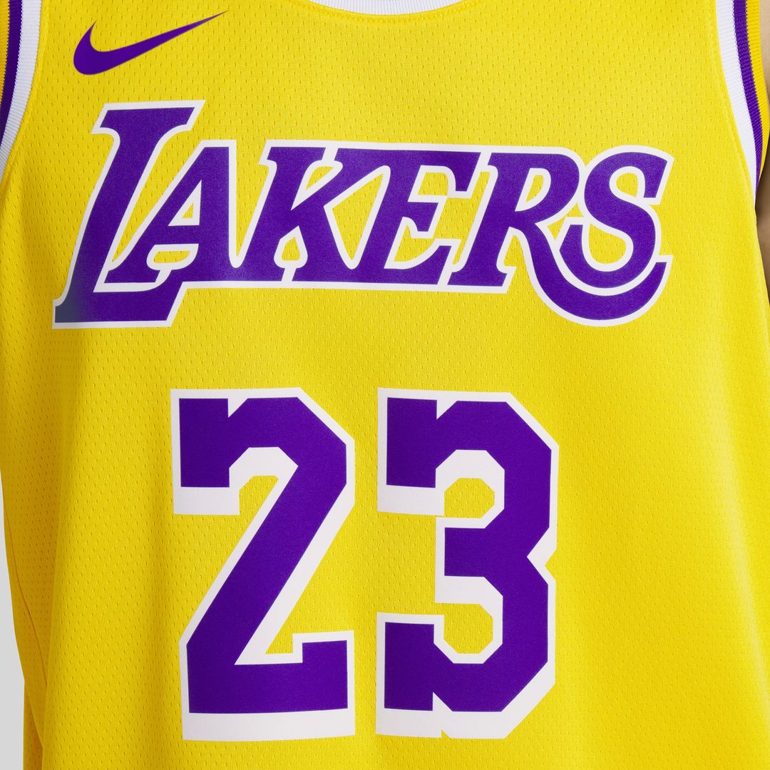 LeBron James Los Angeles Lakers Nike Unisex Swingman Jersey - Association Edition - White